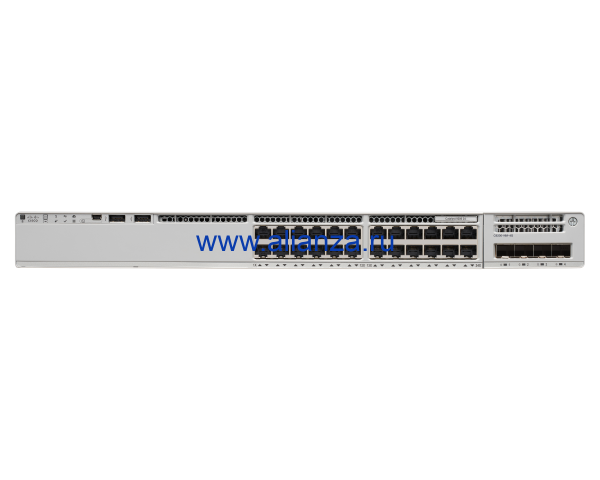 Коммутатор Cisco C9300L-24T-4G-A Catalyst 24p data, Network Advantage ,4x1G Uplink