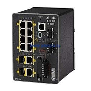 Коммутатор Cisco IE-2000-8TC-G-B IE 8 10/100,2 T/SFP, Base