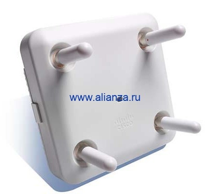 Точка доступа Cisco AIR-AP2802E-R-K9 802.11ac W2 AP w/CA, 4x4:3, Ext Ant, 2xGbE, R Domain