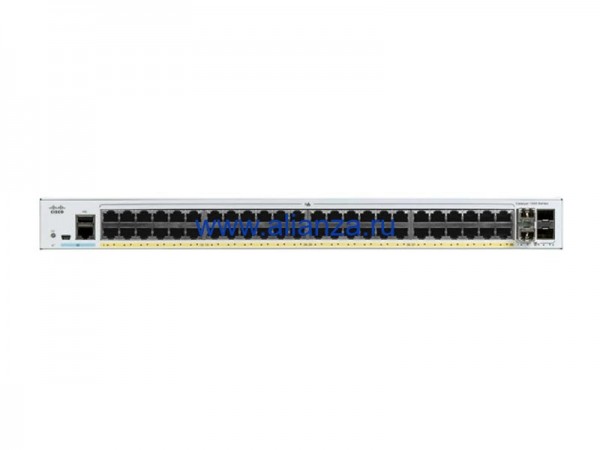 Коммутатор Cisco C1000-48T-4G-L Catalyst 1000 48port GE, 4x1G SFP